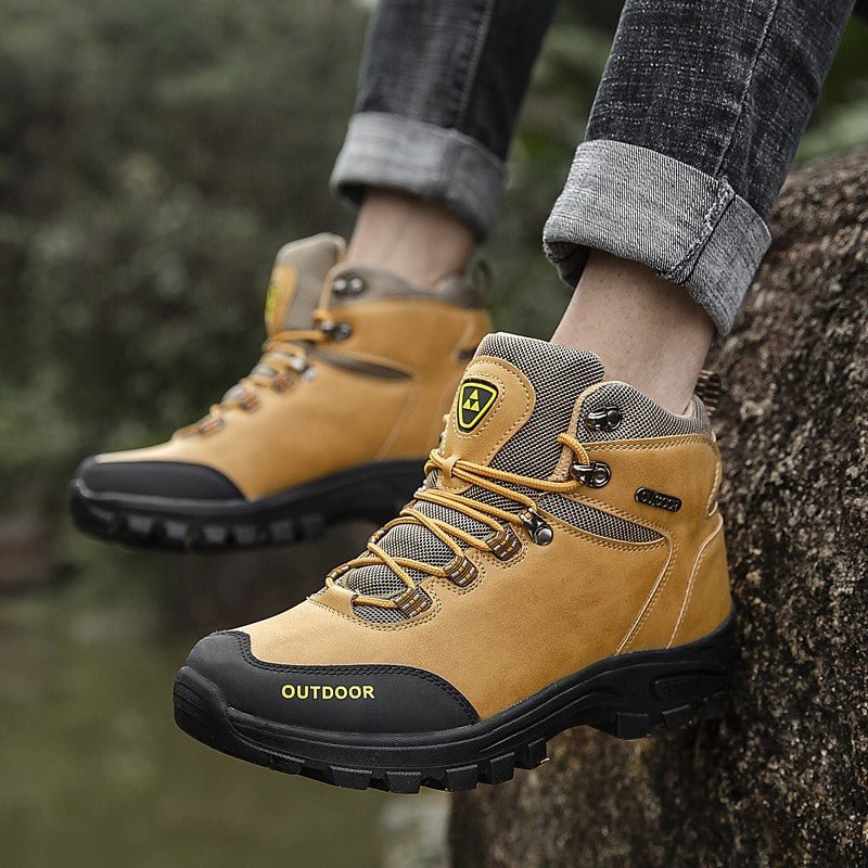 Gravcore Mid-Top Steel-Toe Boots — Reinforced Toe, Waterproof Shell