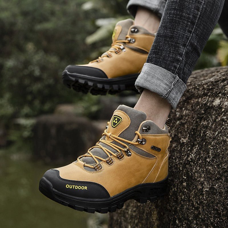 Gravcore Mid-Top Steel-Toe Boots — Reinforced Toe, Waterproof Shell