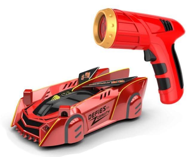GravityRacer op afstand bestuurbare RC-auto voor muurklimmen — lasergestuurde navigatie