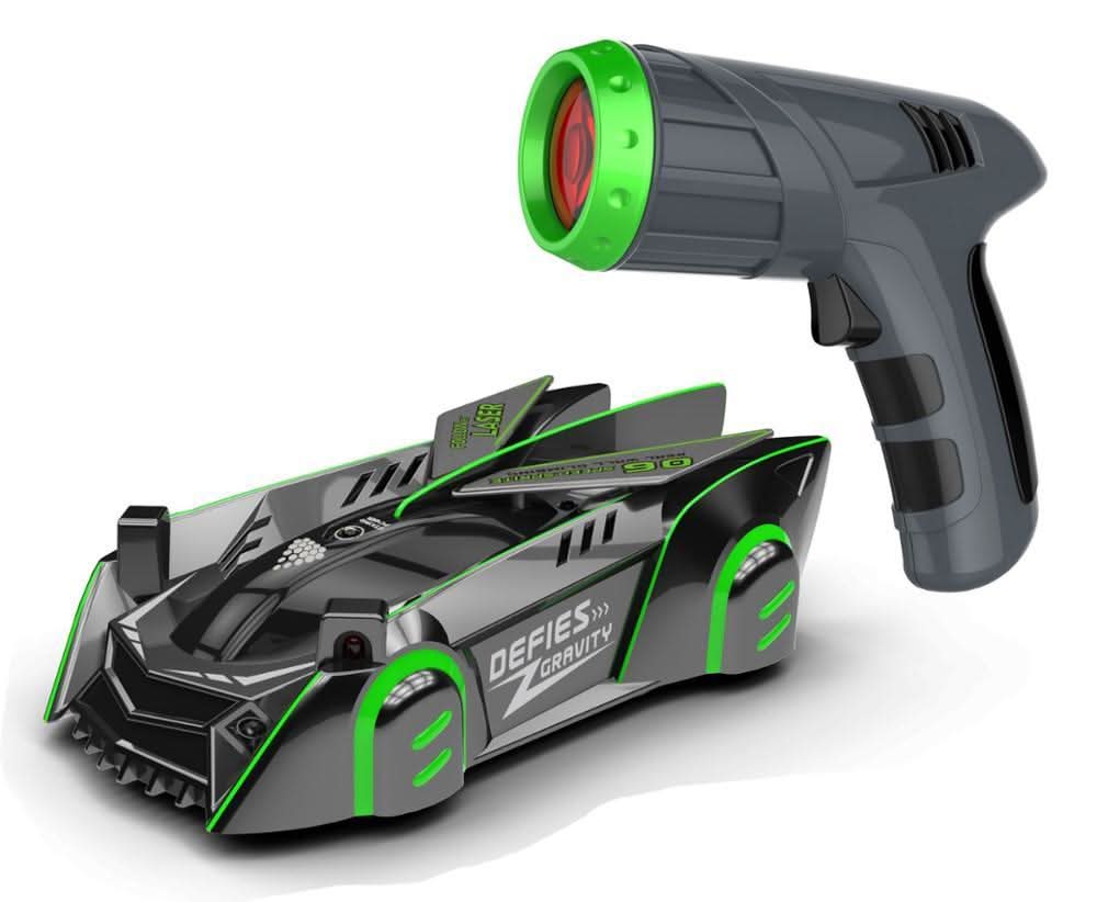GravityRacer op afstand bestuurbare RC-auto voor muurklimmen — lasergestuurde navigatie