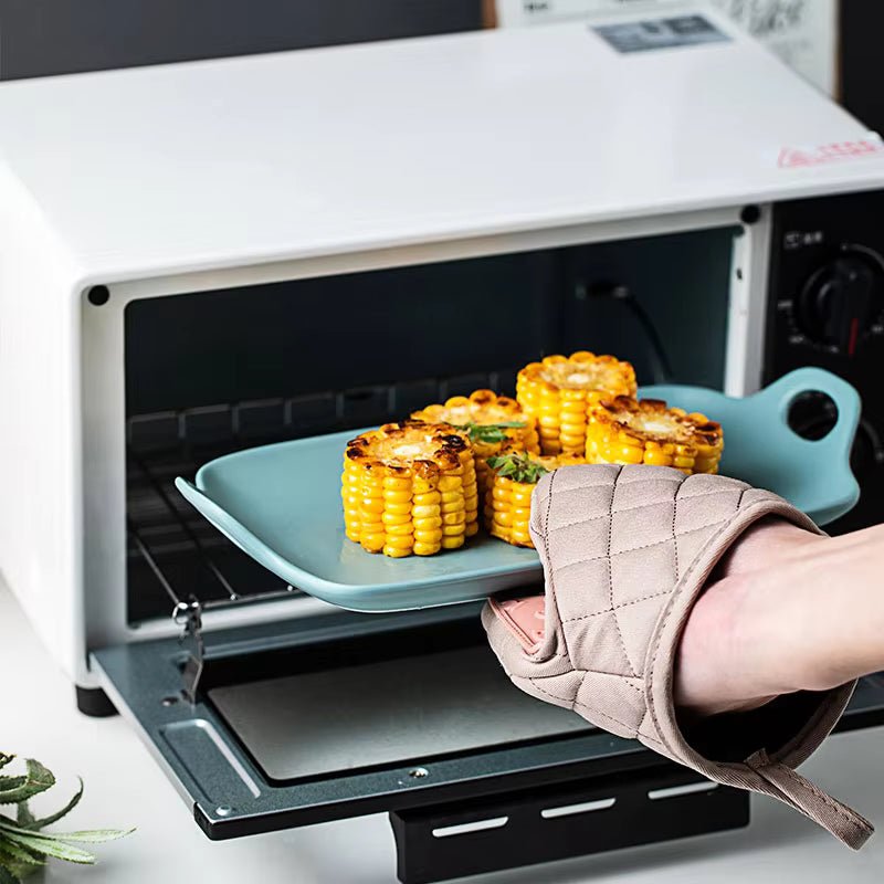 Gripfin ovenwant in de vorm van een vis — hittebestendig, antislipgrip