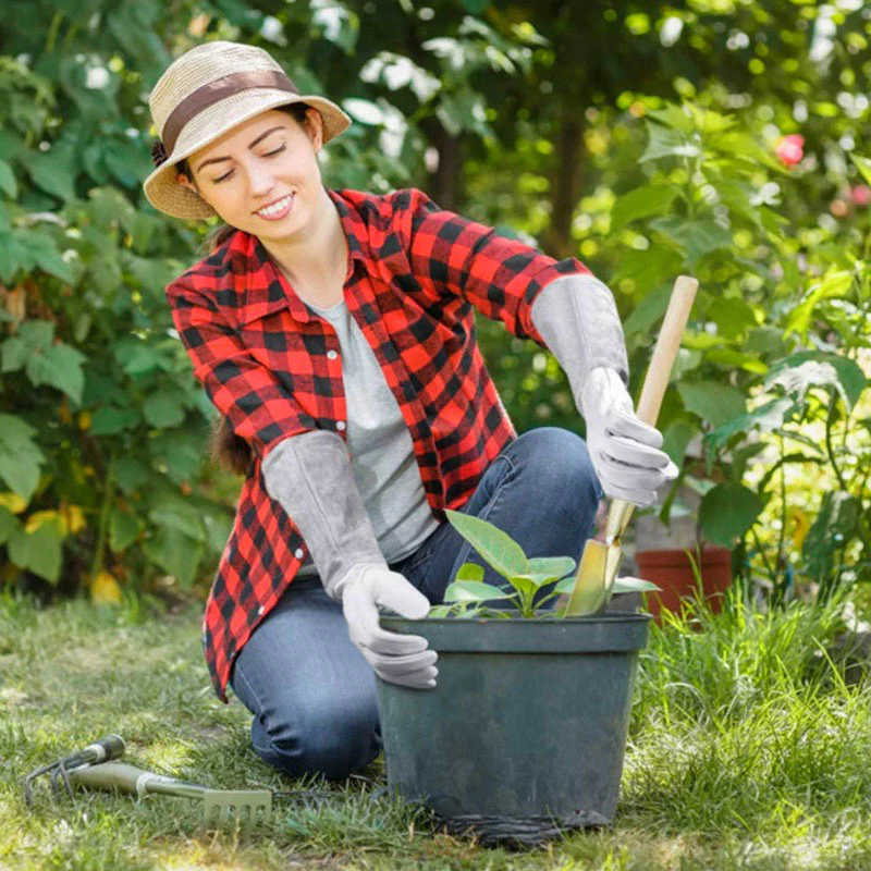 GripGard Gartenhandschuhe – elastisches Bündchen, ergonomisches flexibles Design