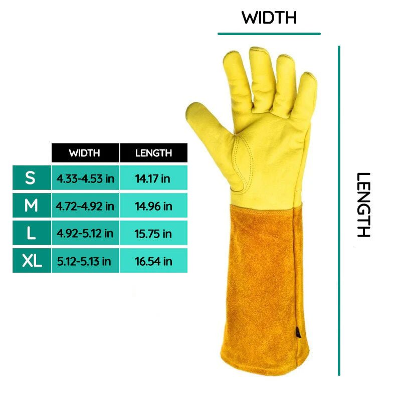 GripGard Gartenhandschuhe – elastisches Bündchen, ergonomisches flexibles Design