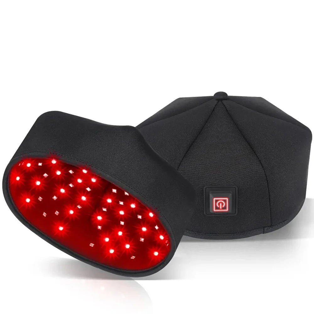 HairNova ScalpCalm infrarood-LED-cap — gerichte roodlichttherapie voor haargroei