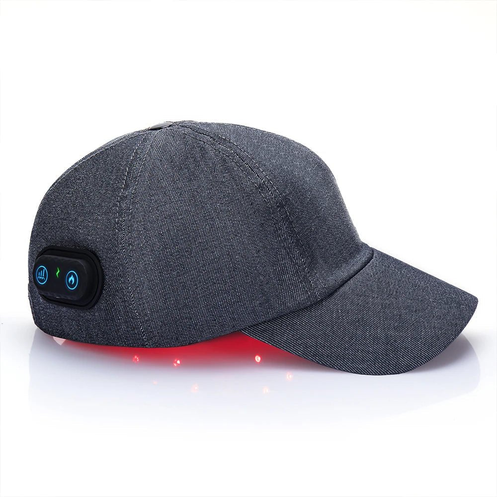HairNova ScalpCalm infrarood-LED-cap — gerichte roodlichttherapie voor haargroei