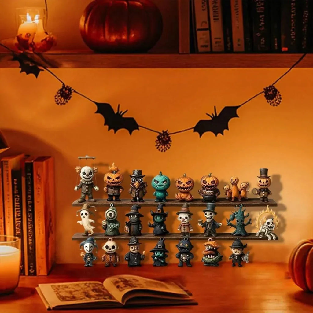 Halloween 31-Day Advent Calendar Box — Daily Collectible Figurine Reveal