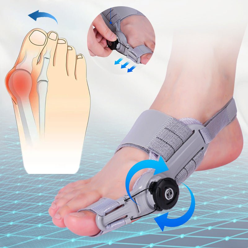 مقوِّم إبهام القدم Hallux Helper — دعم لطيف لإعادة محاذاة إصبع القدم الكبير