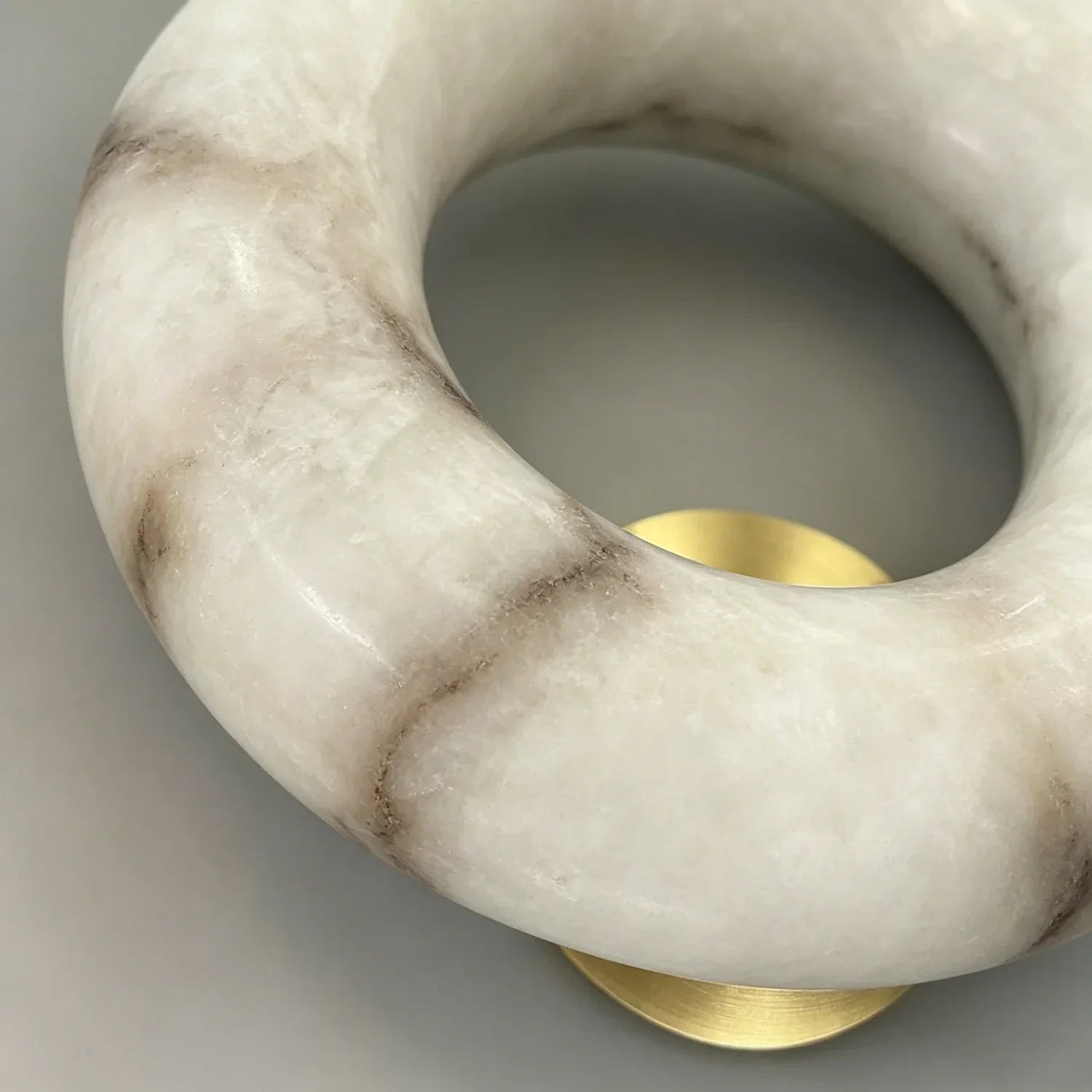 Halo Alabaster Wall Sconce | wildoxy