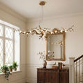 Handcrafted Sculptural Floral Branch Chandelier | wildoxy