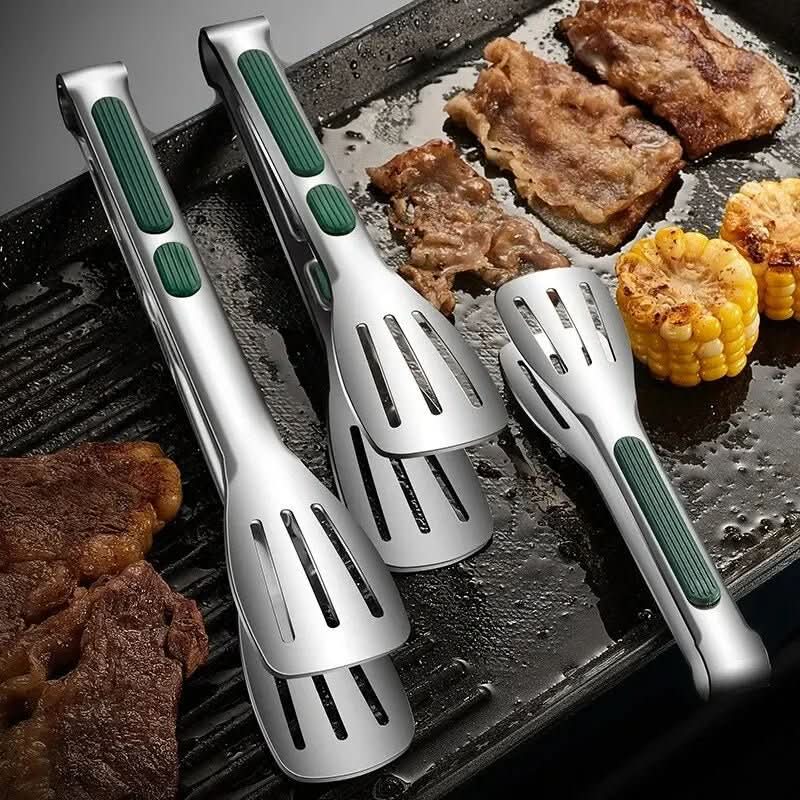 HandyTongs roestvrijstalen keukentang — Extra stevige antislipgrip