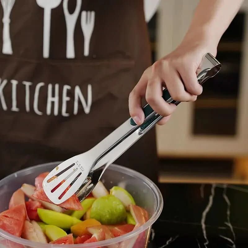 HandyTongs roestvrijstalen keukentang — Extra stevige antislipgrip