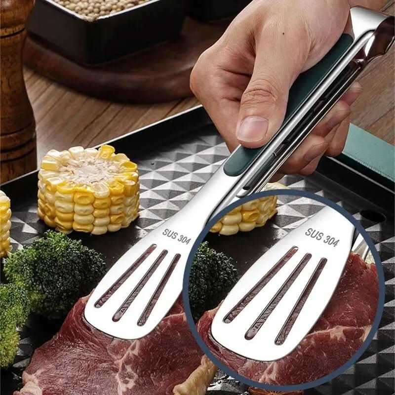 HandyTongs roestvrijstalen keukentang — Extra stevige antislipgrip