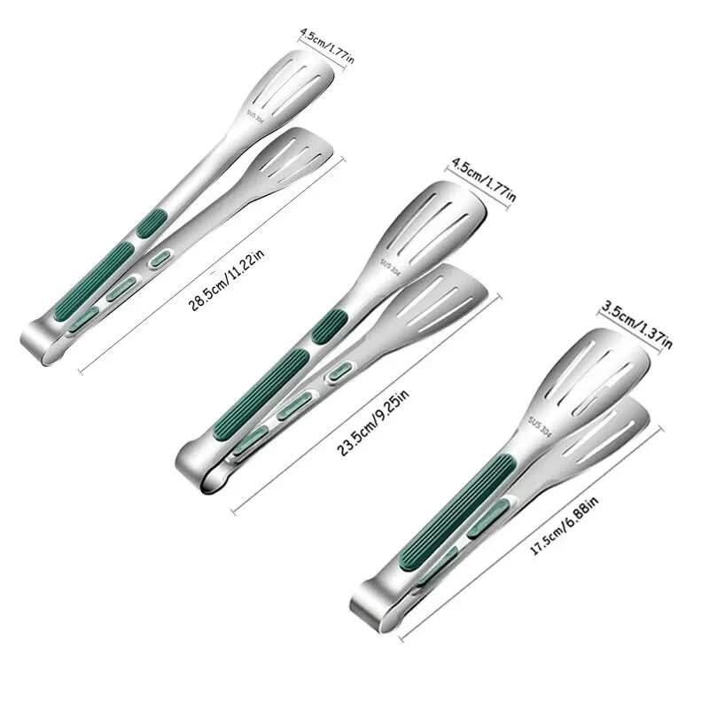 HandyTongs roestvrijstalen keukentang — Extra stevige antislipgrip