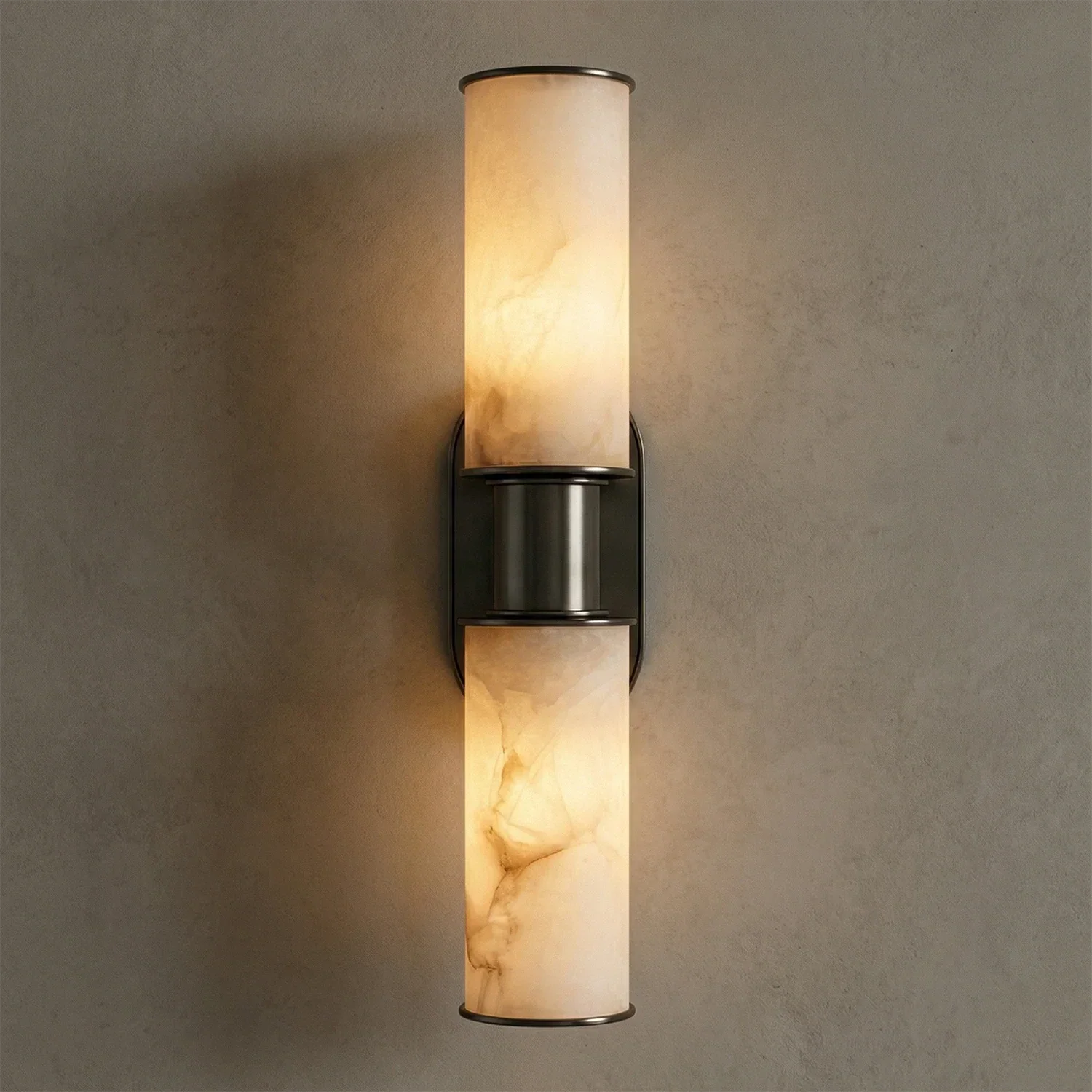 Harlyn Alabaster 2-Light Wall Sconce | wildoxy