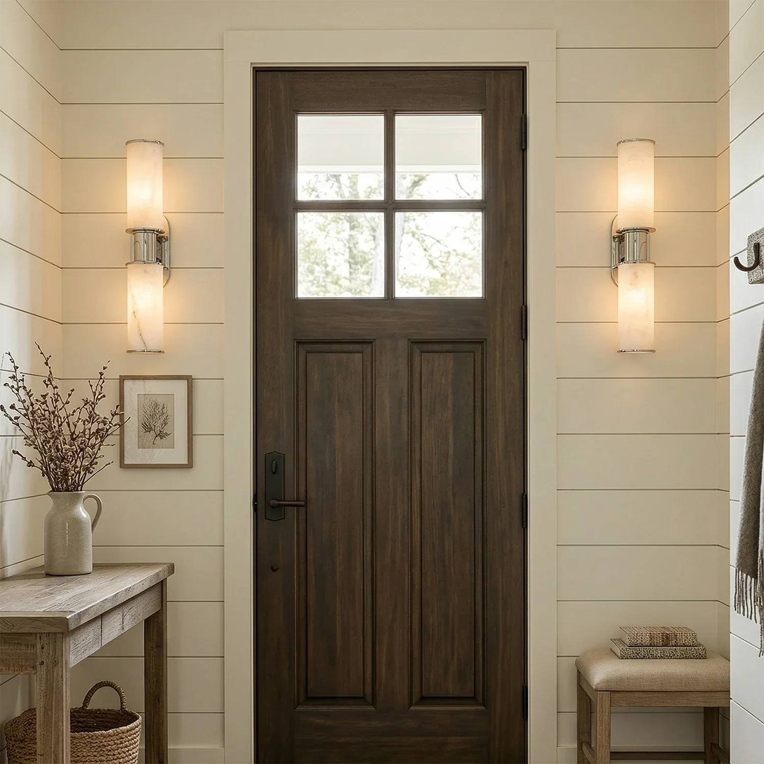 Harlyn Alabaster 2-Light Wall Sconce | wildoxy