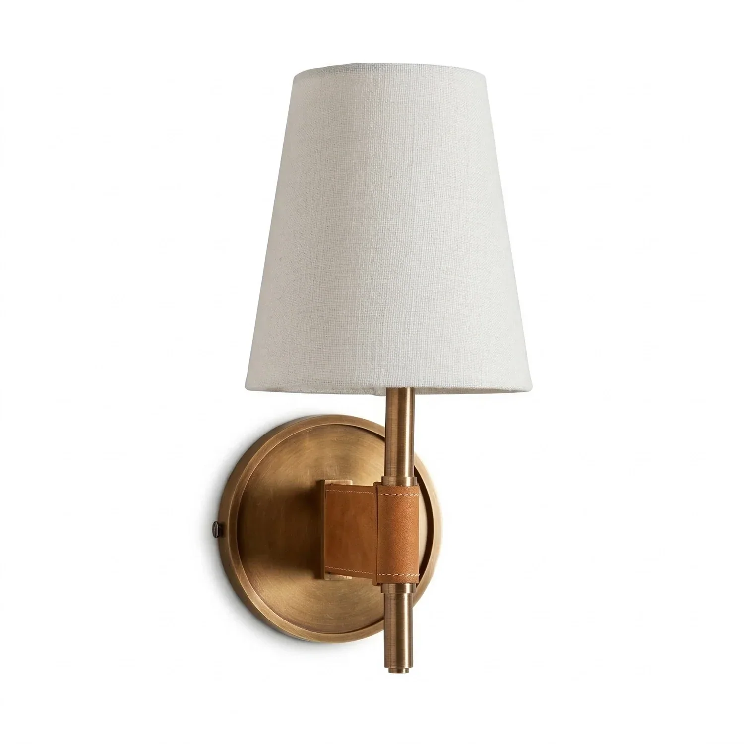 Hastings Leather Wall Lamp | wildoxy