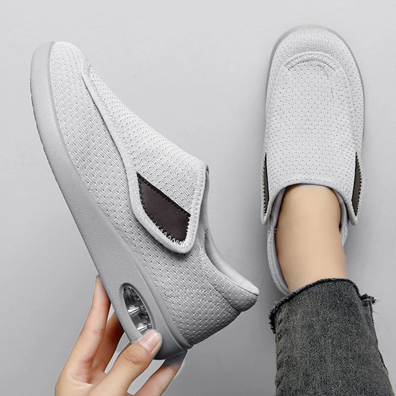 HealthStride verstelbare comfortabele wandelschoenen — Orthopedische ondersteuning en demping