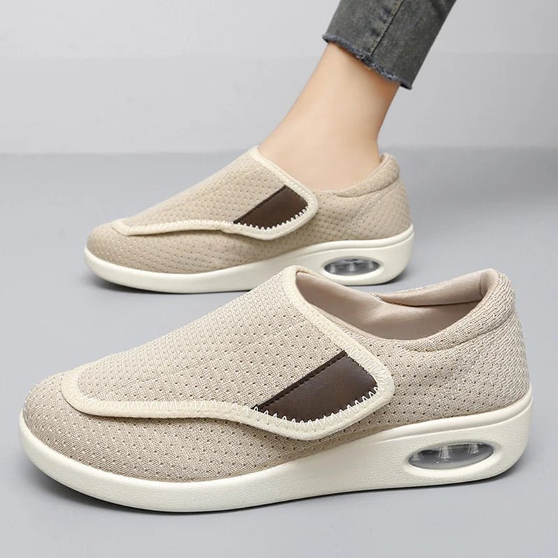 HealthStride verstelbare comfortabele wandelschoenen — Orthopedische ondersteuning en demping