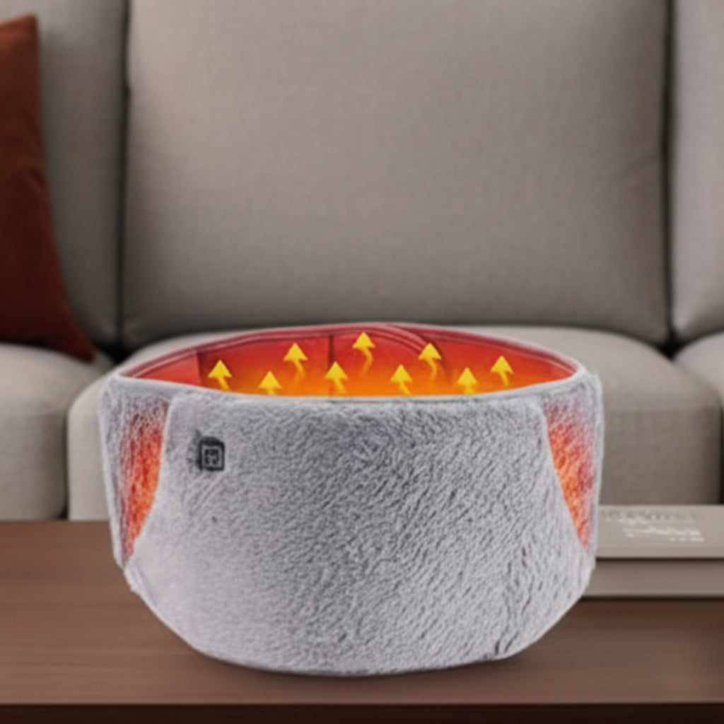 HEATBELT elektrische rugverwarmer — 2-in-1-ontwerp voor taille en handen
