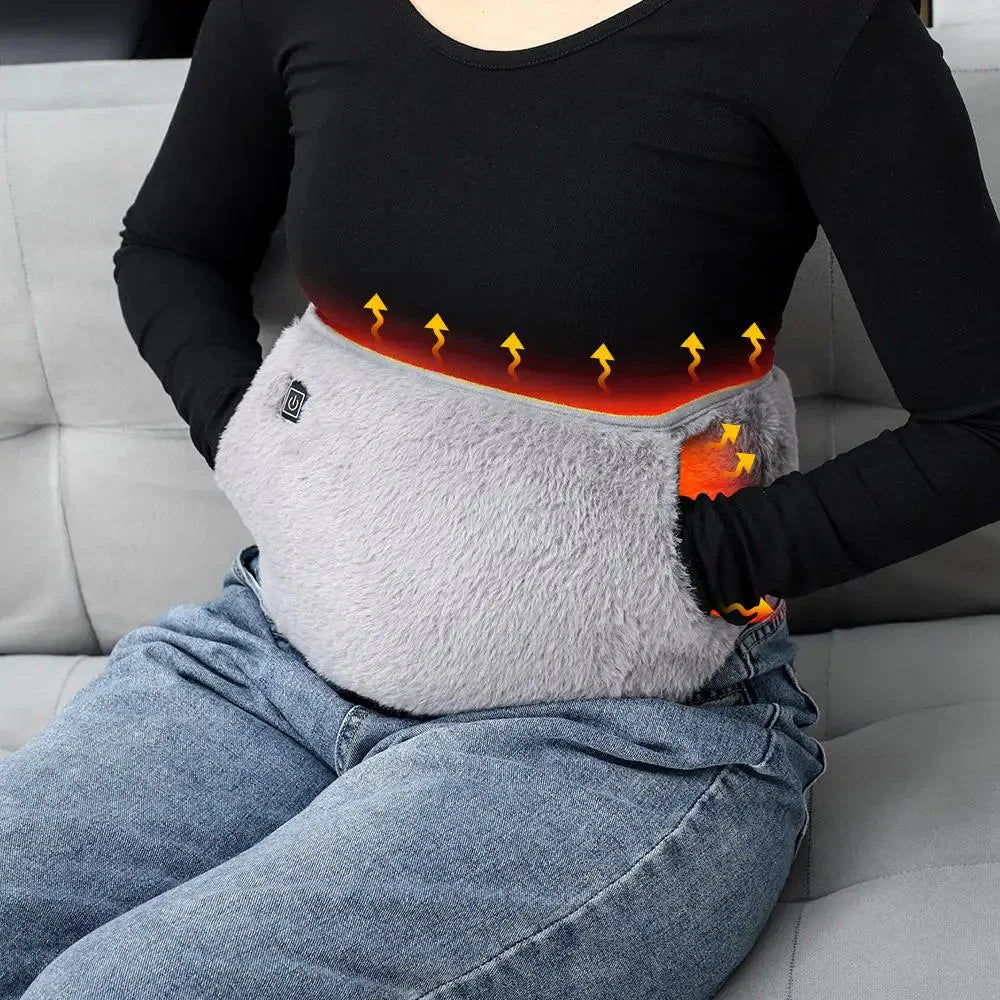HEATBELT elektrische rugverwarmer — 2-in-1-ontwerp voor taille en handen