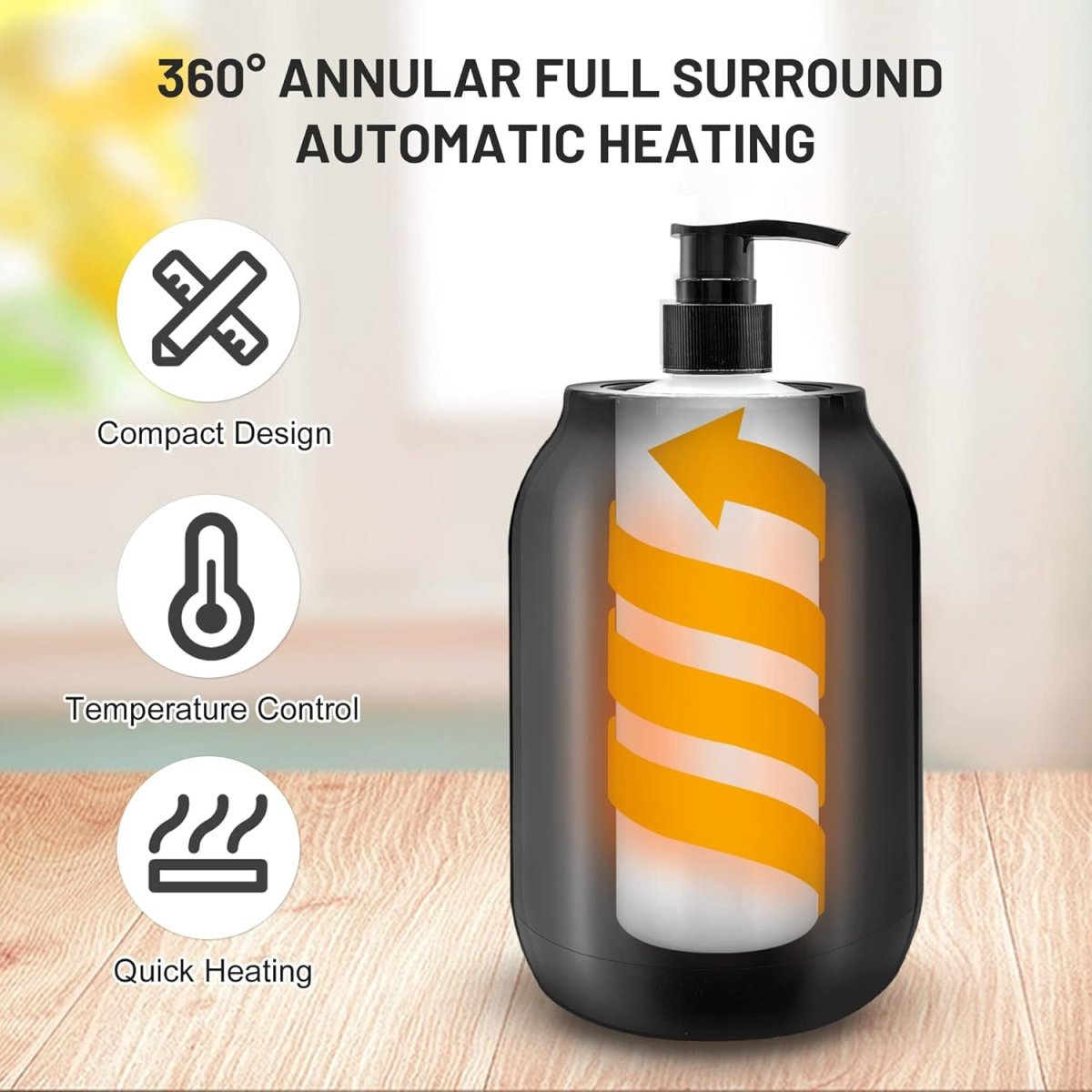 HeatBlend compacte oliekachel — Constante, zachte warmte