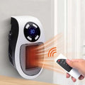 Compacte elektrische keramische kachel — snelle verwarming, 32 m²