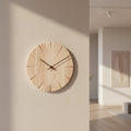 ساعة الحائط الخشبية الصلبة Heritagewood — حركة بندول نشطة