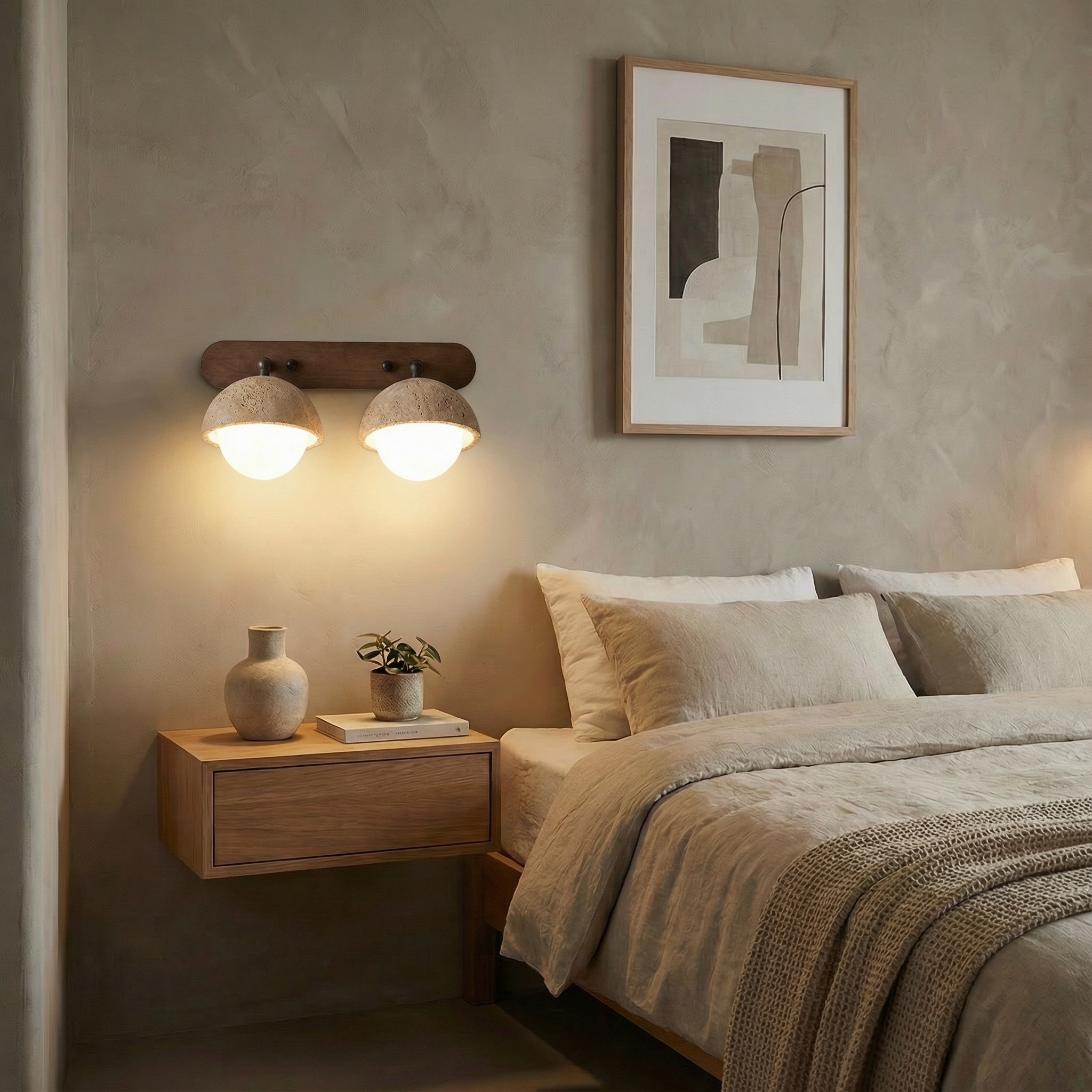 Japanese Minimalist LED Vanity Wall Lamp - Wildoxy