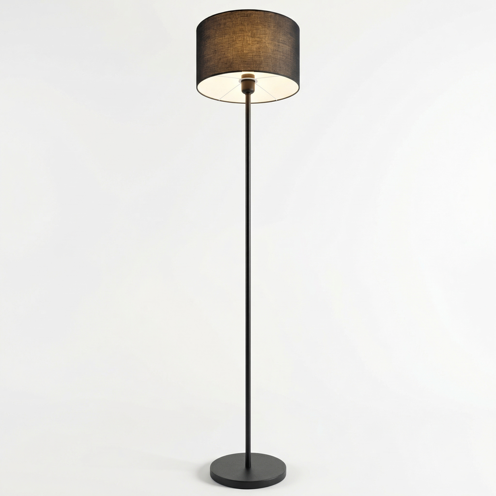 Mesh Floor Lamp with Fabric Inner Diffuser - Wildoxy
