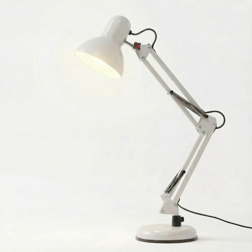 Adjustable Folding Arm Desk Lamp with Long Reach - Wildoxy