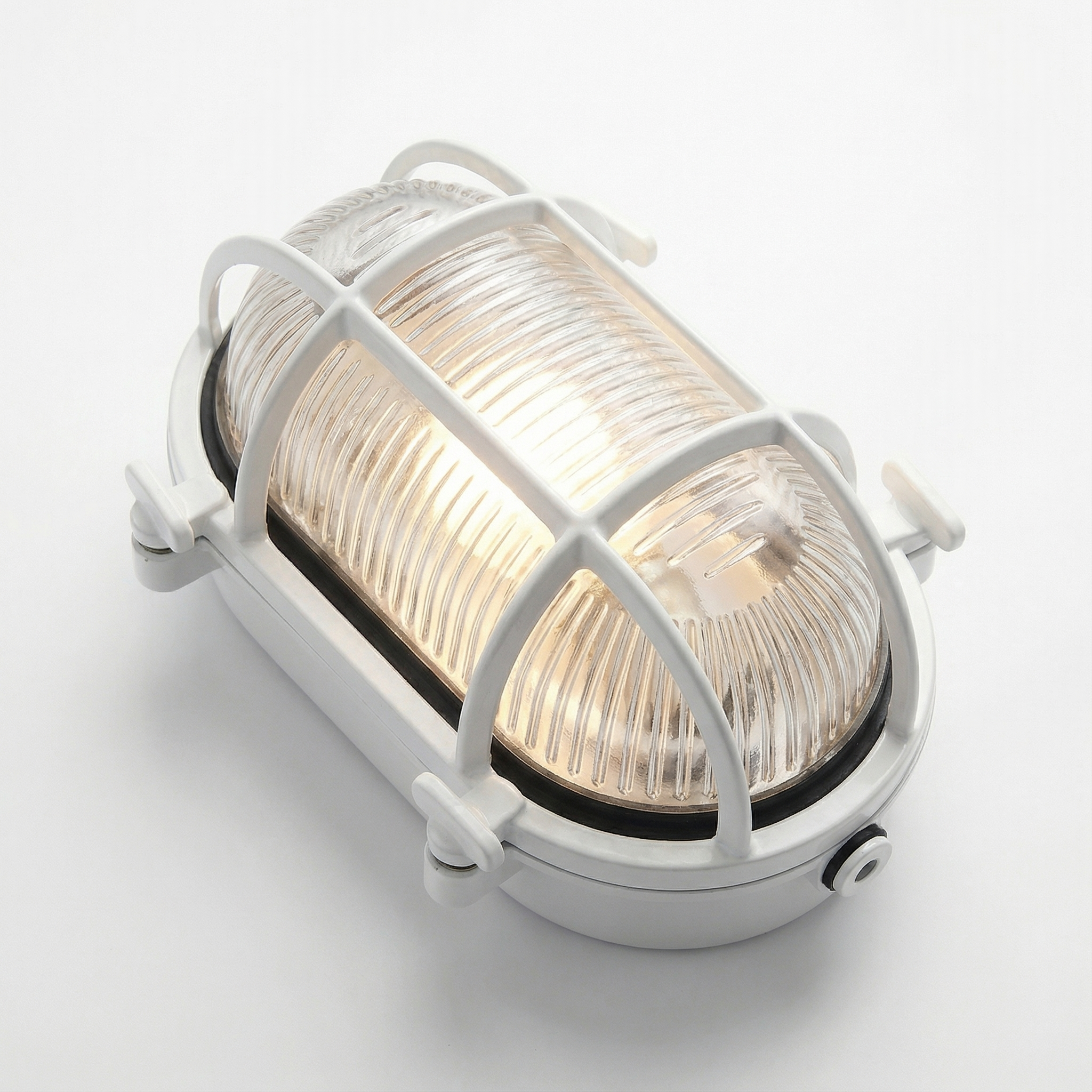 Industrial Retro Outdoor Wall Light with Protective Cage - Wildoxy
