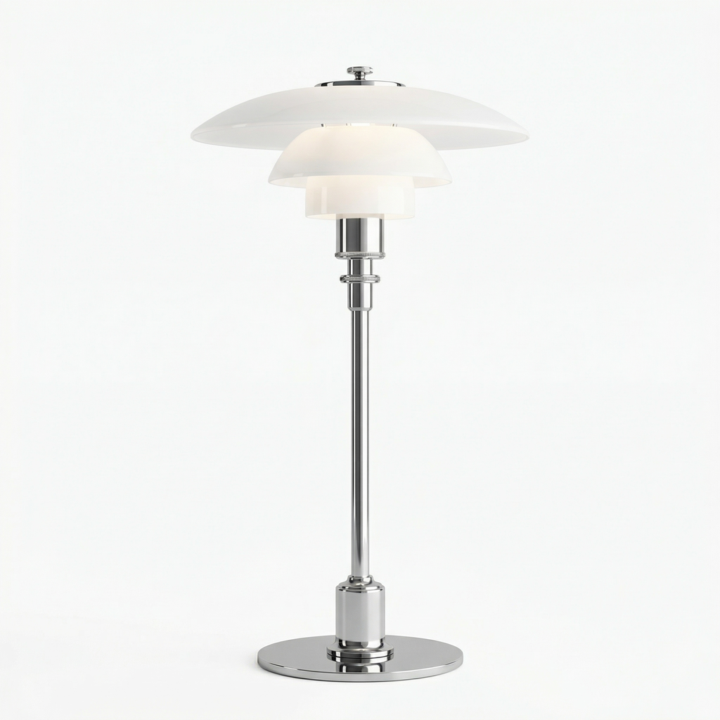 Nordica Halo Scandinavian Glass Table Light - Wildoxy