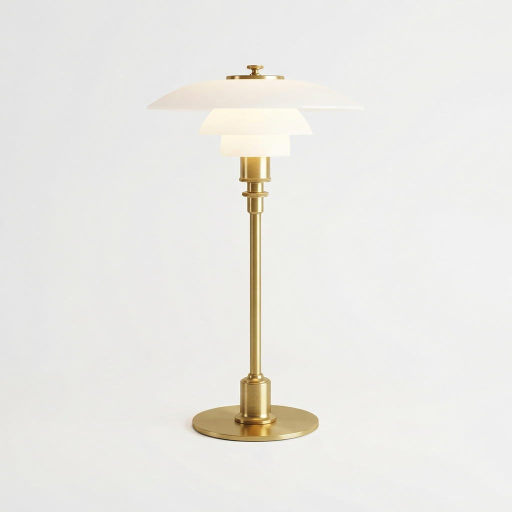Nordica Halo Scandinavian Glass Table Light - Wildoxy