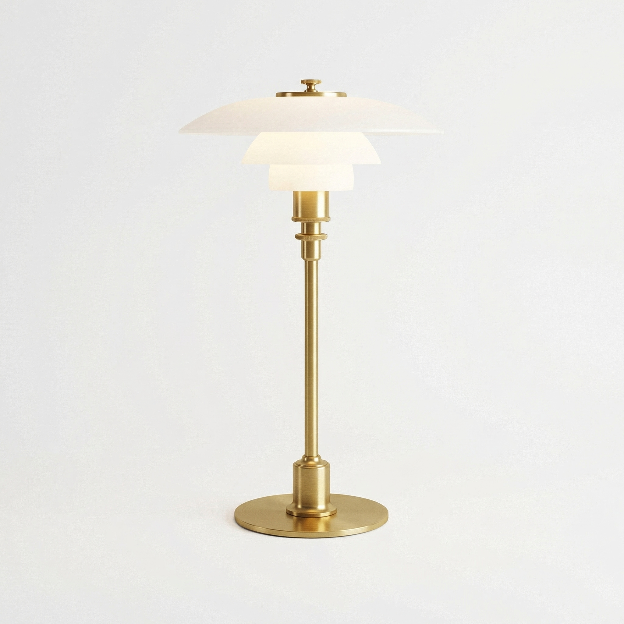 Nordica Halo Scandinavian Glass Table Light - Wildoxy