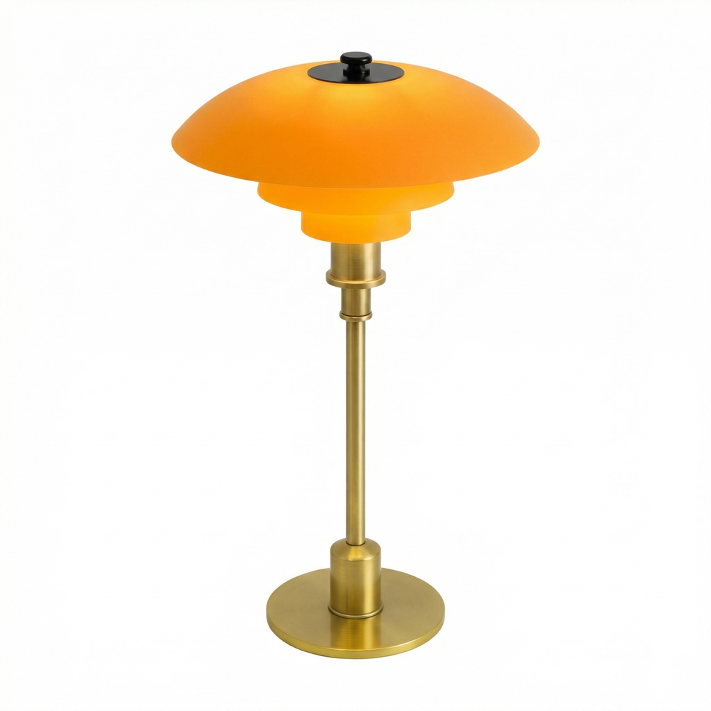 Nordica Halo Scandinavian Glass Table Light - Wildoxy