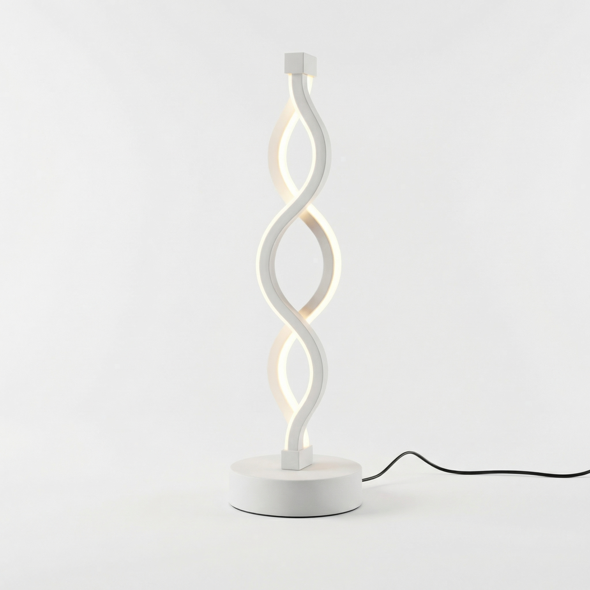 SpiralGlow Adjustable LED Table Lamp - Wildoxy