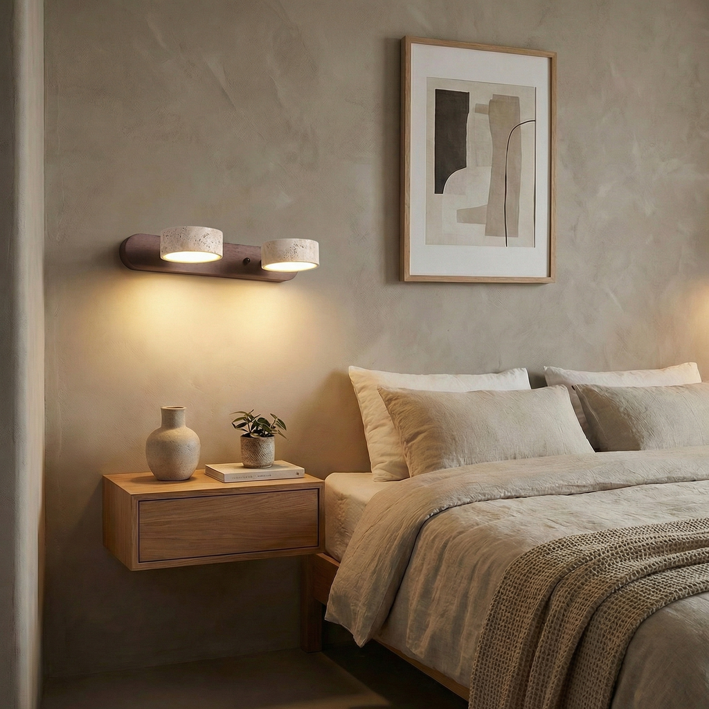 Japanese Minimalist LED Vanity Wall Lamp - Wildoxy