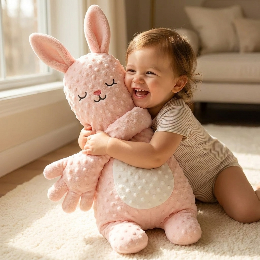 Baby Sleep Cuddle Toy — Gentle, Calming Pulsing Motion