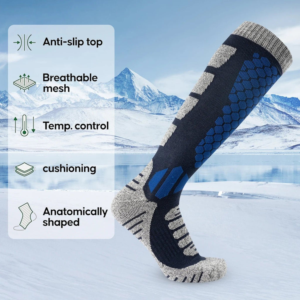 HikeFrost μάλλινες κάλτσες unisex — Θερμικός σωληνωτός σχεδιασμός