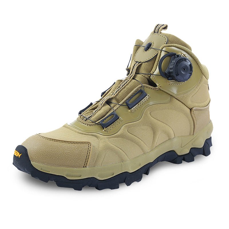 Hikera Atmungsaktive Trail-Schuhe mit mittelhohem Schaft — Stoßdämpfende Sohle, Knöchelunterstützung