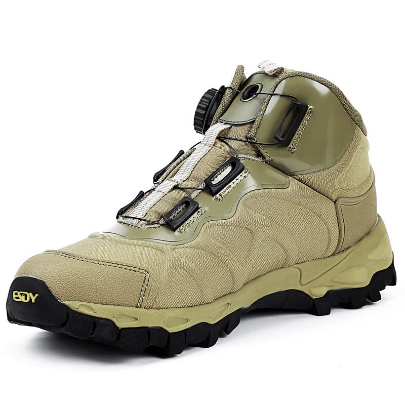 Hikera Atmungsaktive Trail-Schuhe mit mittelhohem Schaft — Stoßdämpfende Sohle, Knöchelunterstützung