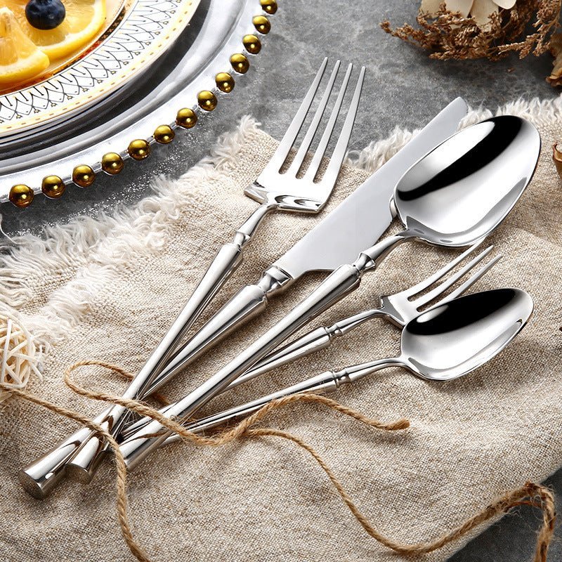 Set di posate in acciaio inossidabile 18/8 - finitura elegante