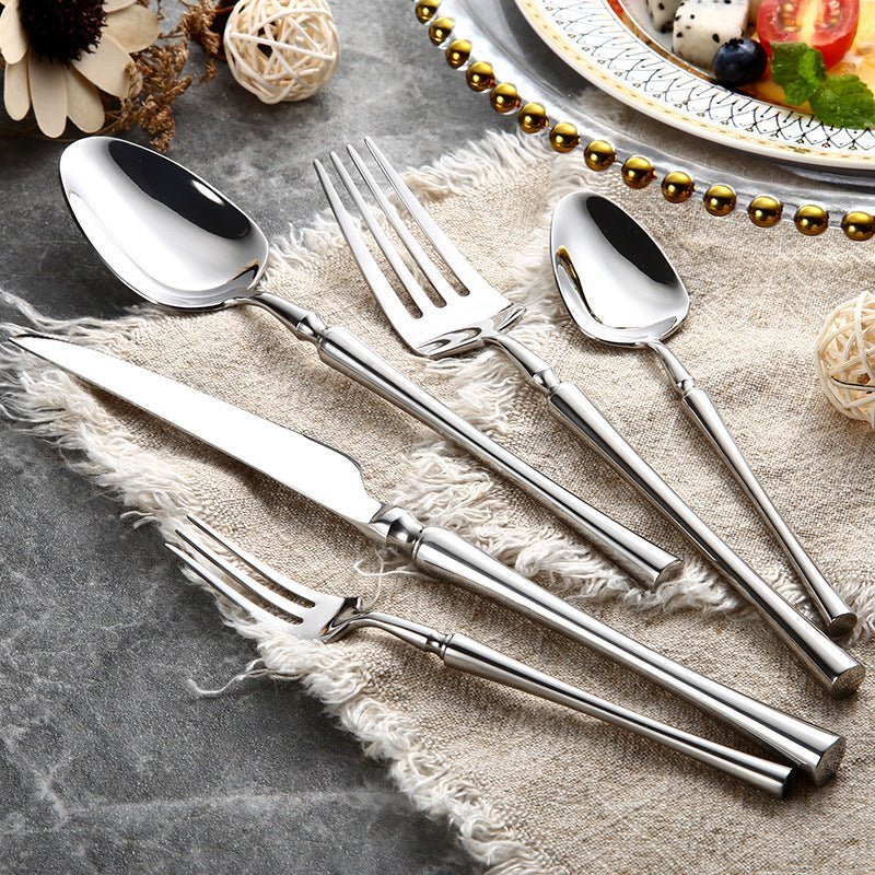 Set di posate in acciaio inossidabile 18/8 - finitura elegante