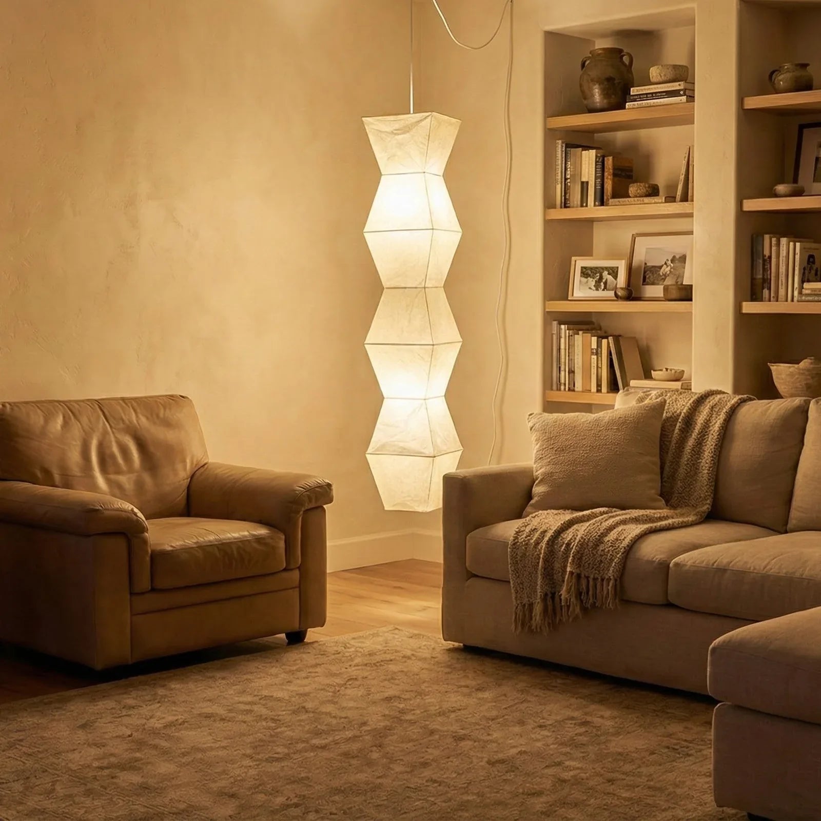 Akari Hourglass L7 Pendant Light | wildoxy
