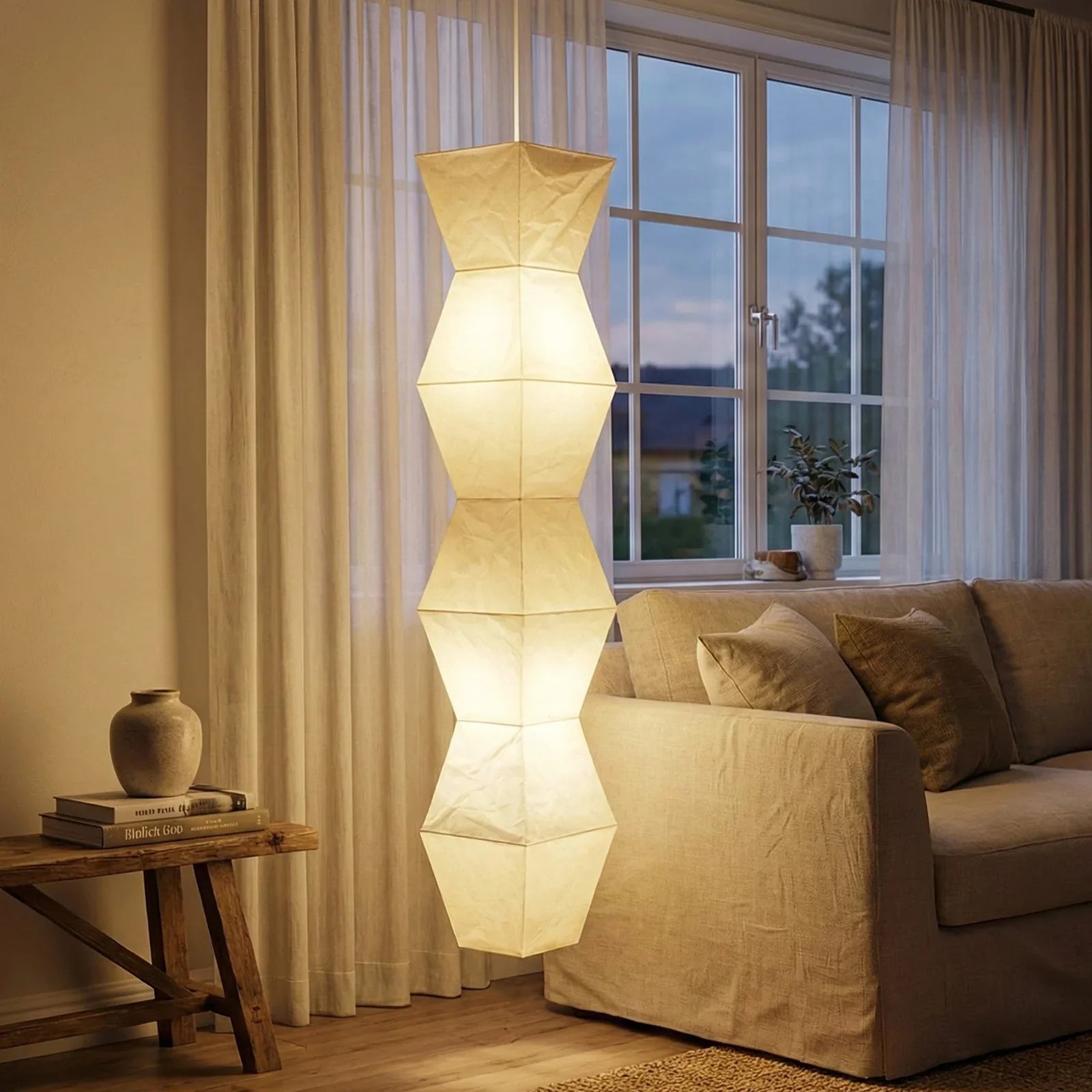 Akari Hourglass L7 Pendant Light | wildoxy