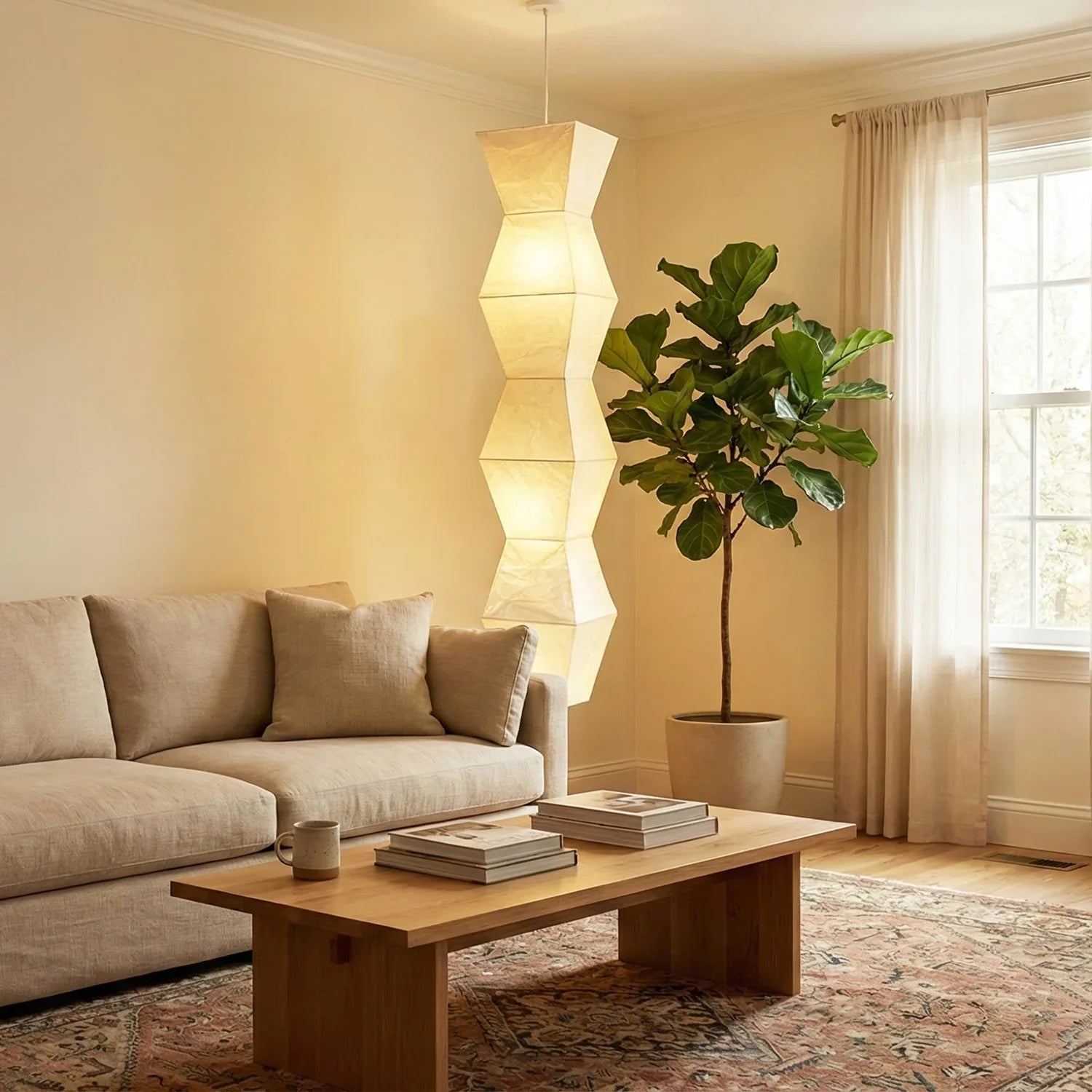 Akari Hourglass L7 Pendant Light | wildoxy