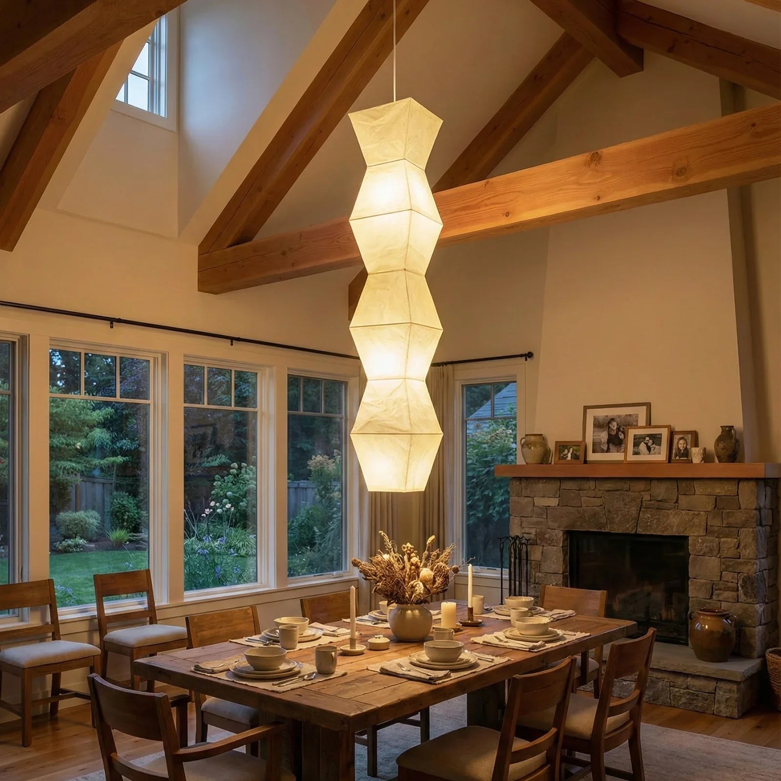 Akari Hourglass L7 Pendant Light | wildoxy
