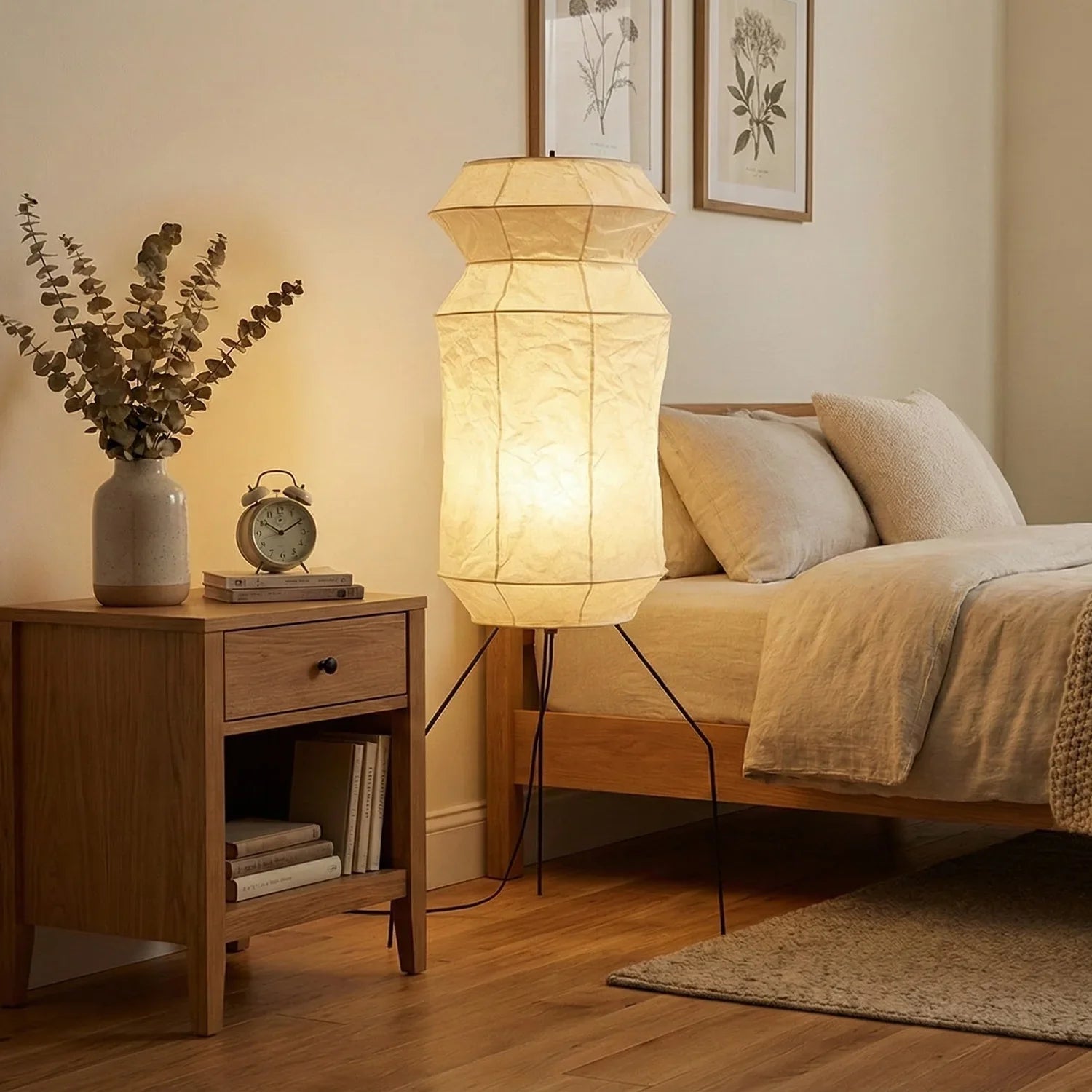 Akari Hourglass UF3-L6 Floor Lamp | wildoxy