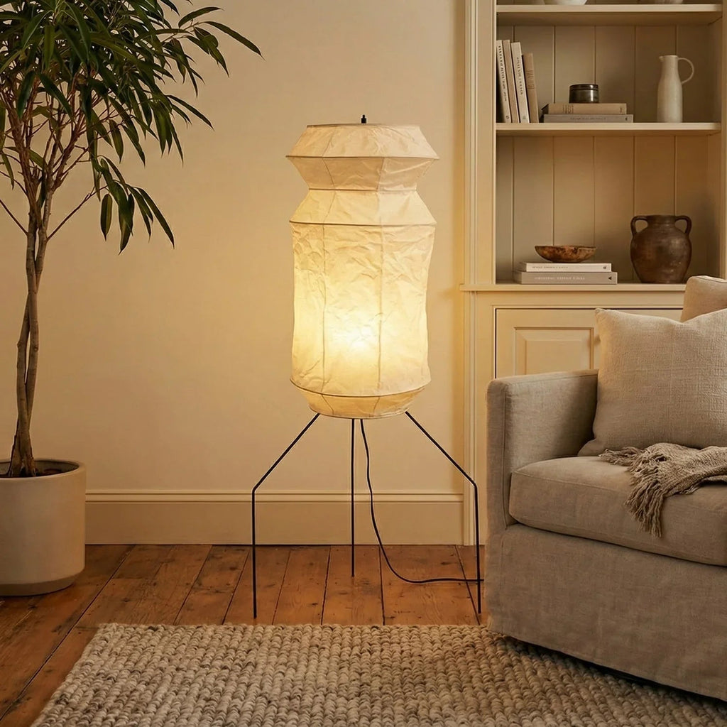 Akari Hourglass UF3-L6 Floor Lamp | wildoxy