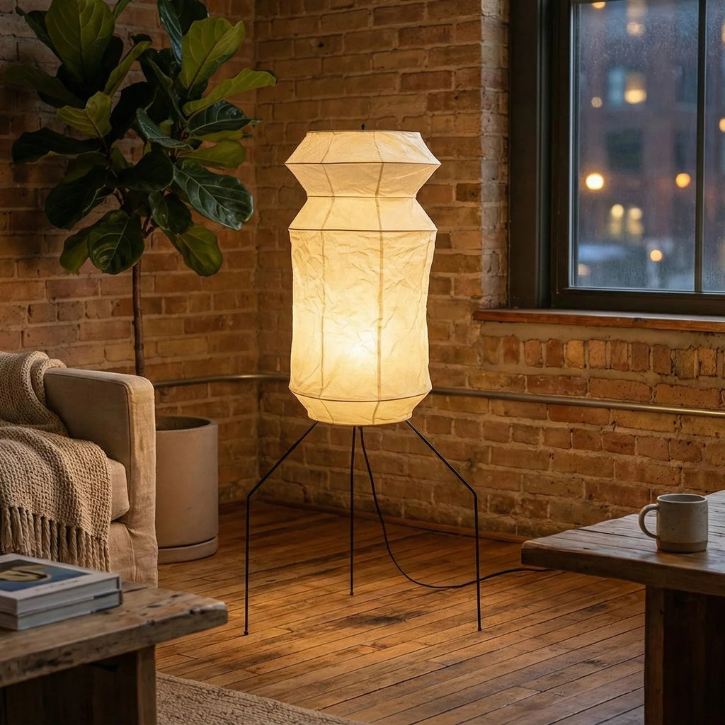 Akari Hourglass UF3-L6 Floor Lamp | wildoxy